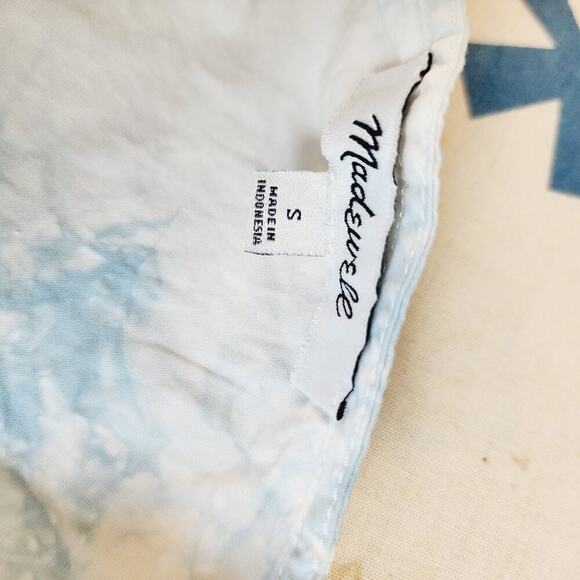 MADEWELL TIE DYE FLAIR DRESS SIZE SMALL - Picture 5 of 7